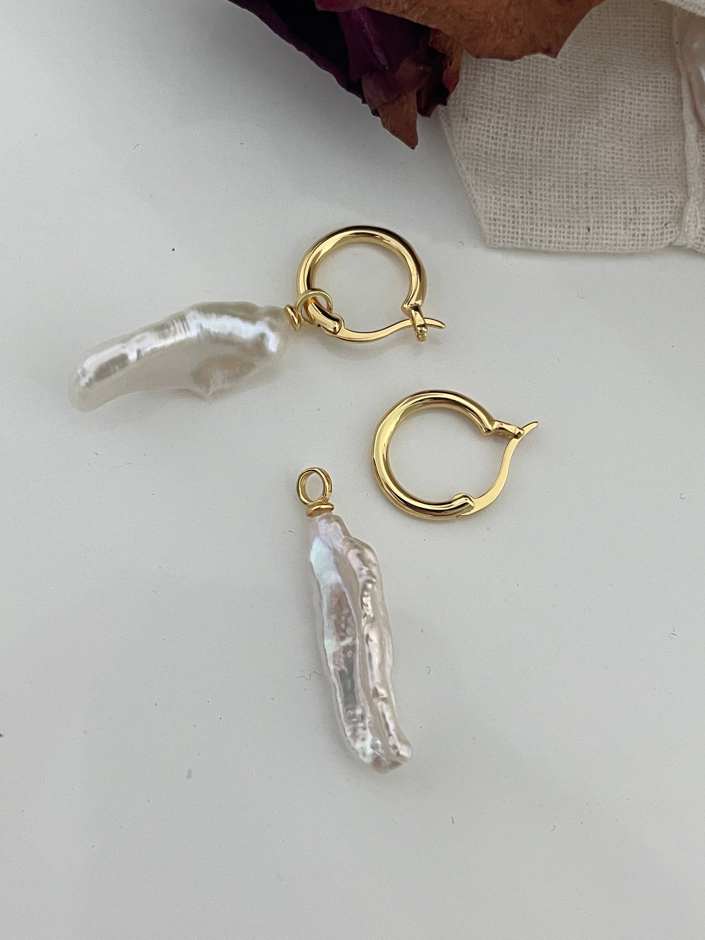 raindrop earrings