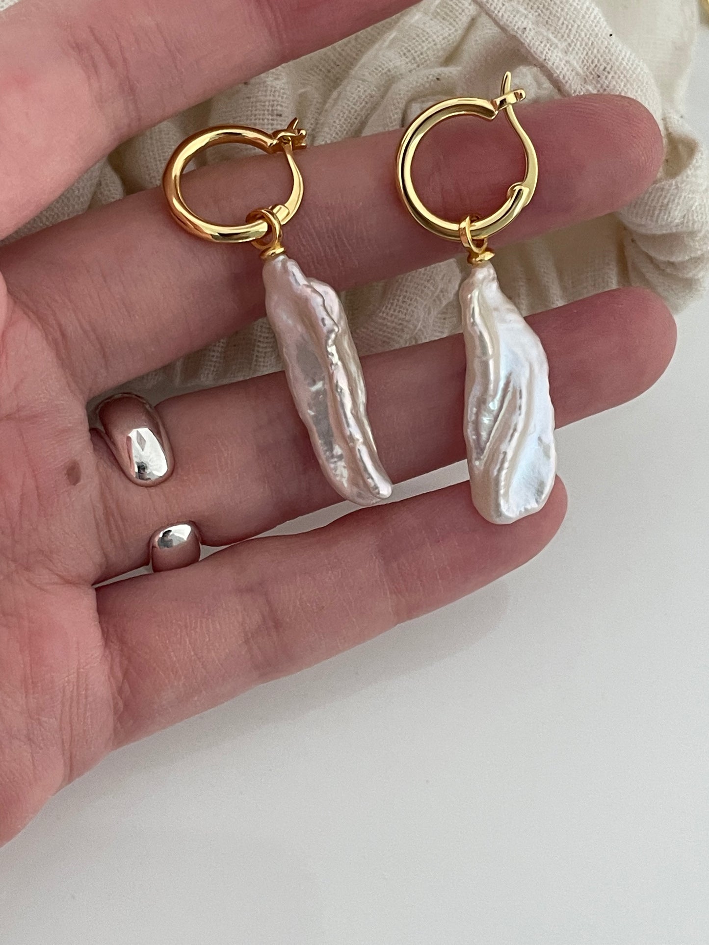 raindrop earrings