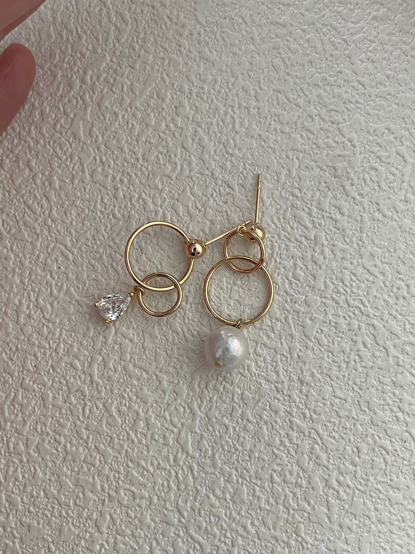 milky way earrings