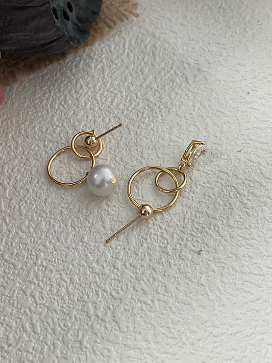 milky way earrings