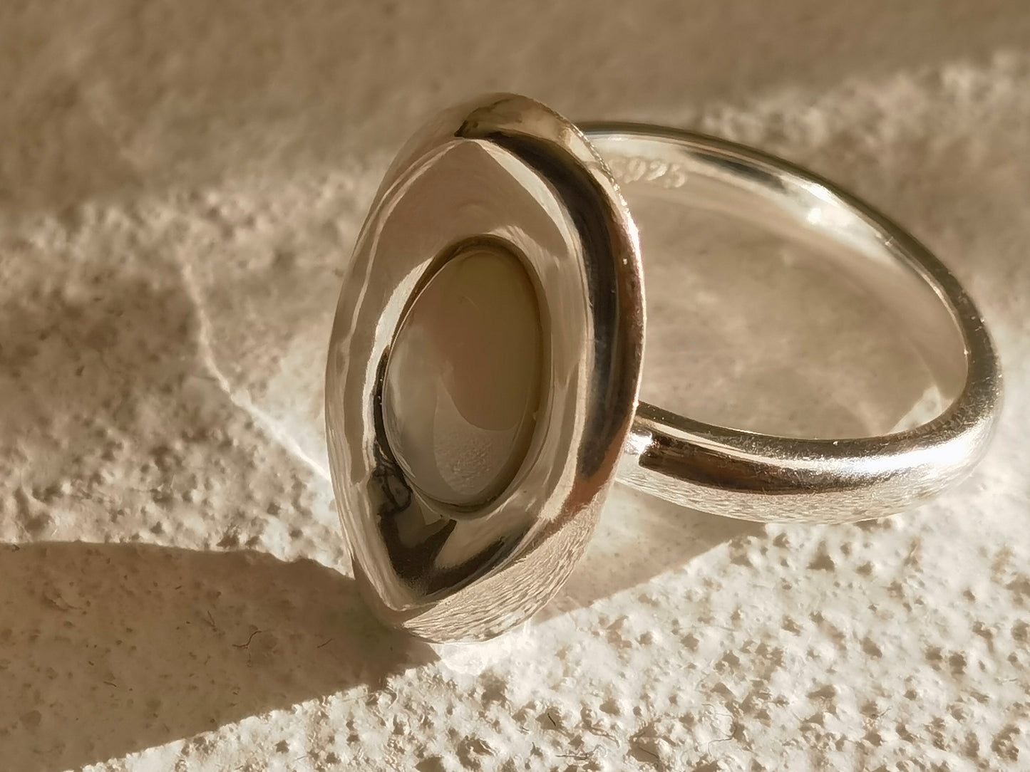 mother-of-pearl ring