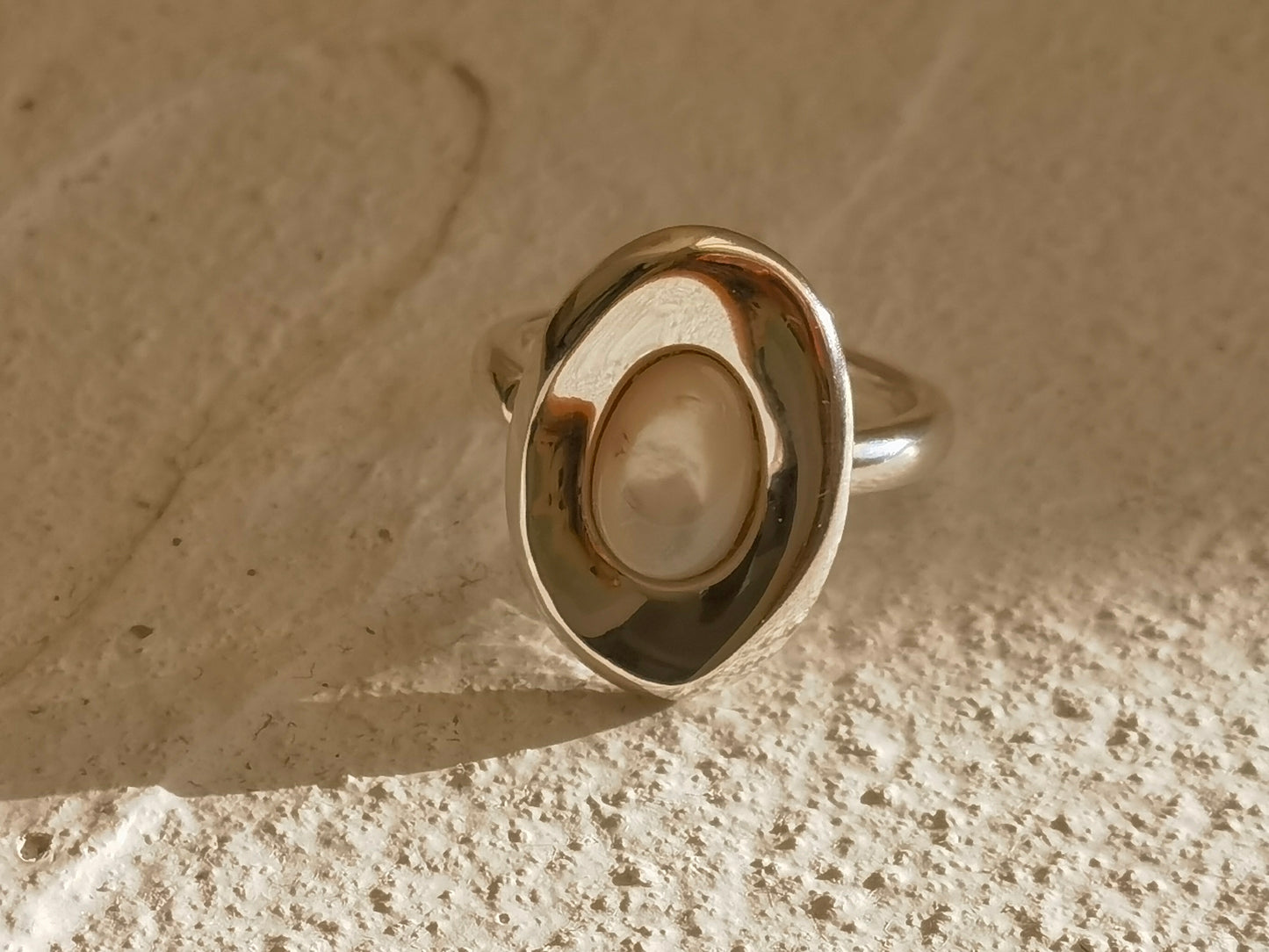 mother-of-pearl ring