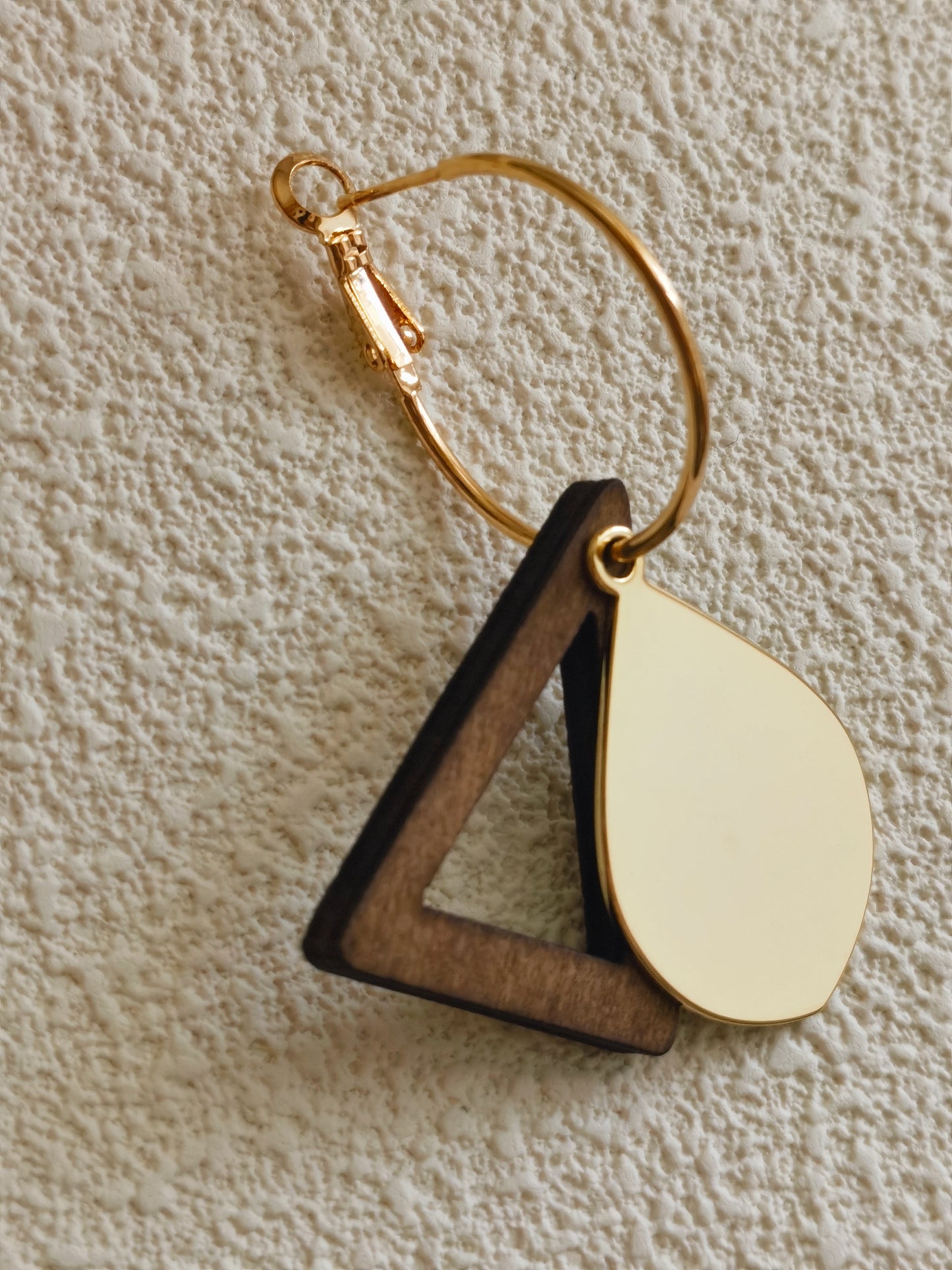 triangle earrings