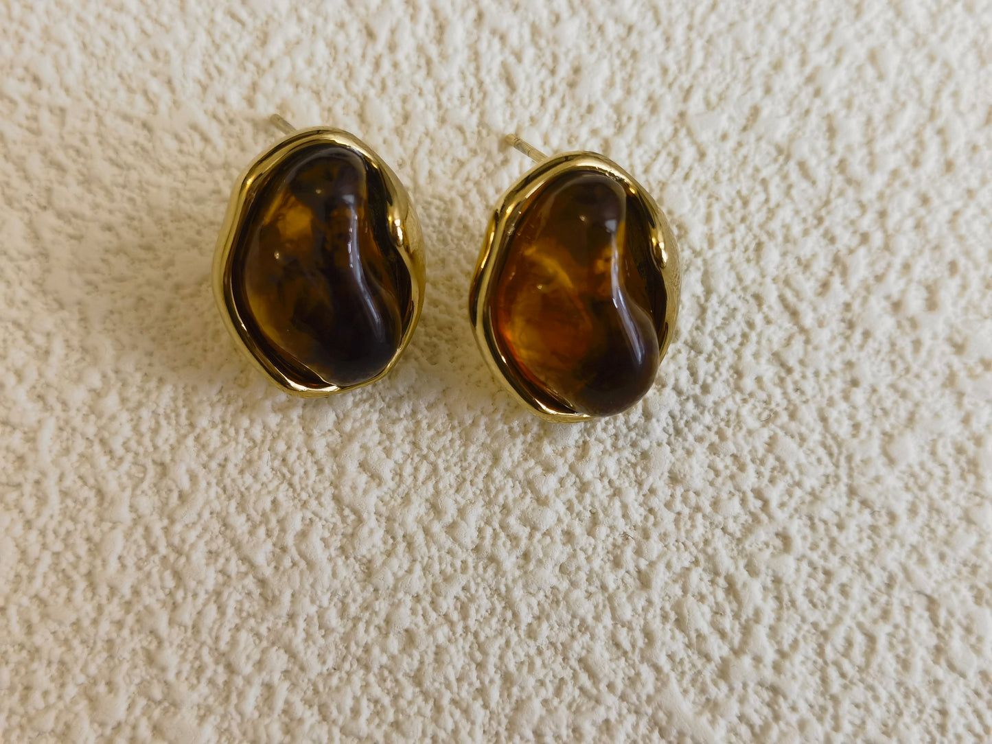 tiger's eye earrings