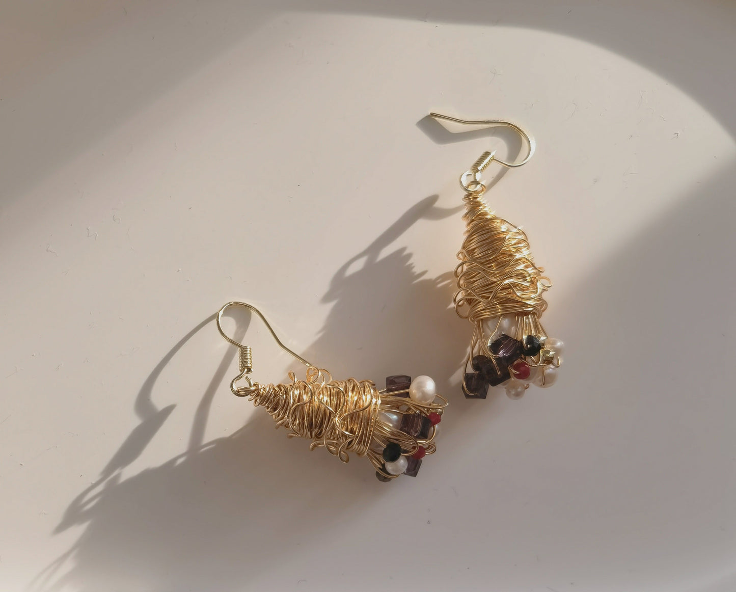 flower earrings